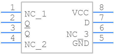 MC10EPT20DG - onsemi - PCB symbol