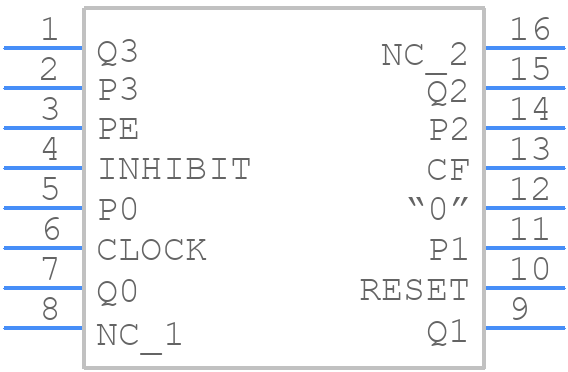 MC14526BDWR2G - onsemi - PCB symbol