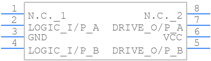 MC33151DR2G - onsemi - PCB symbol