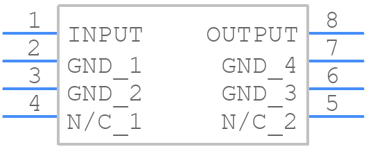 MC33275D-5.0R2G - onsemi - PCB symbol