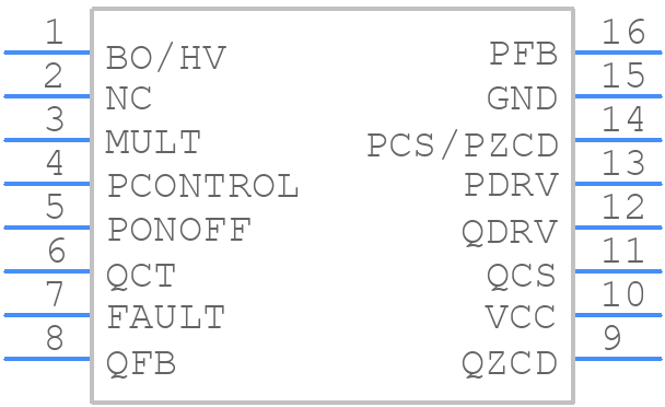 NCL30030B3DR2G - onsemi - PCB symbol