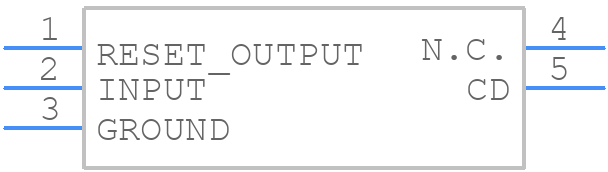 NCP302HSN45T1G - onsemi - PCB symbol