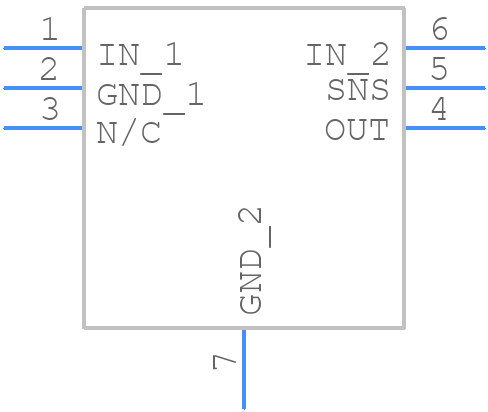 NCP690MN33T2G - onsemi - PCB symbol