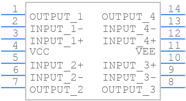 NCV33074DR2G - onsemi - PCB symbol