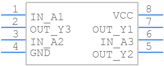 NL37WZ07USG - onsemi - PCB symbol