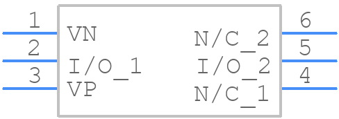 NUP2301MW6T1G - onsemi - PCB symbol