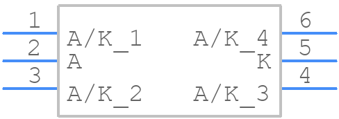 NUP4114HMR6T1G - onsemi - PCB symbol