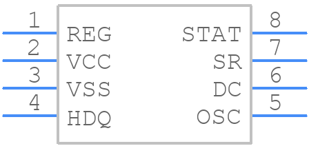 BQ2019PW - Texas Instruments - PCB symbol