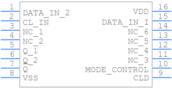 CD4031BPW - Texas Instruments - PCB symbol