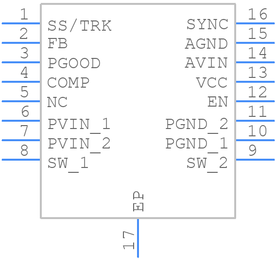 LM20136MH/NOPB - Texas Instruments - PCB symbol