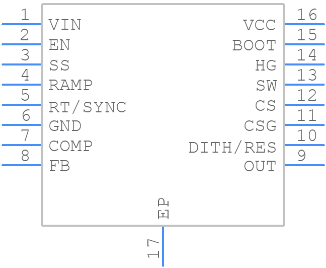 LM25088MH-1/NOPB - Texas Instruments - PCB symbol