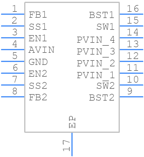 LM26400YMH/NOPB - Texas Instruments - PCB symbol