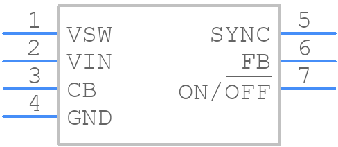 LM2677T-ADJ/NOPB - Texas Instruments - PCB symbol
