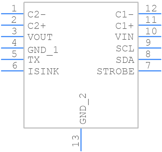 LM2759SD/NOPB - Texas Instruments - PCB symbol