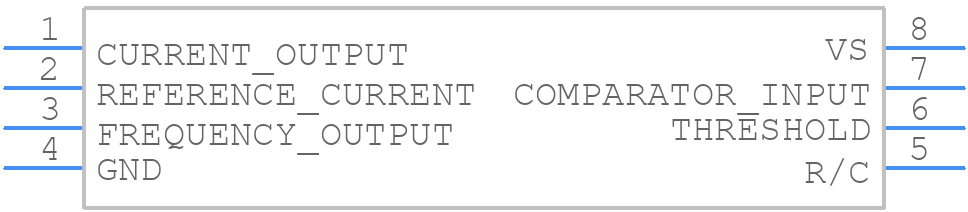 LM331AN/NOPB - Texas Instruments - PCB symbol