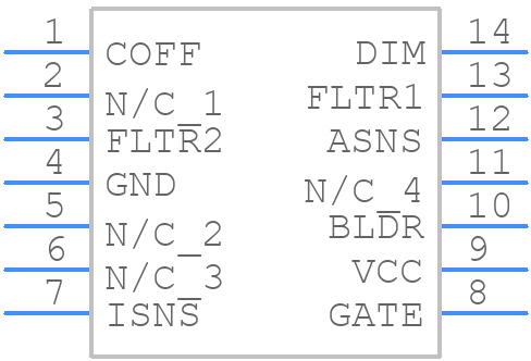 LM3445M/NOPB - Texas Instruments - PCB symbol