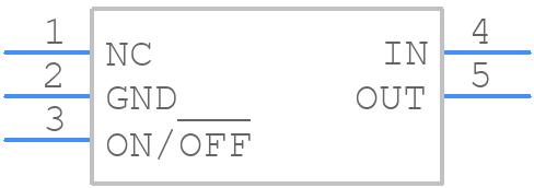 LM3490IM5-5.0/NOPB - Texas Instruments - PCB symbol