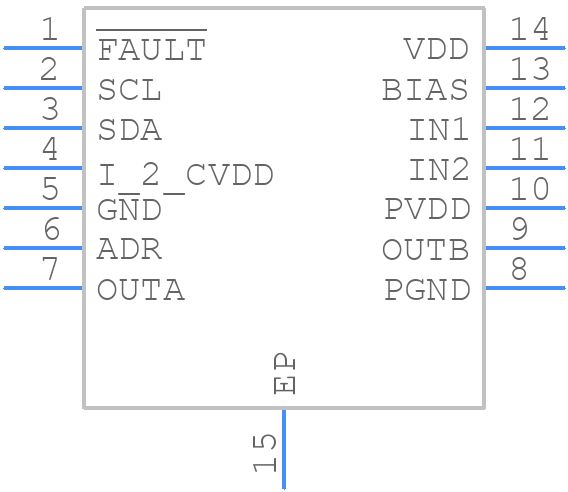 LM48100QMHE/NOPB - Texas Instruments - PCB symbol