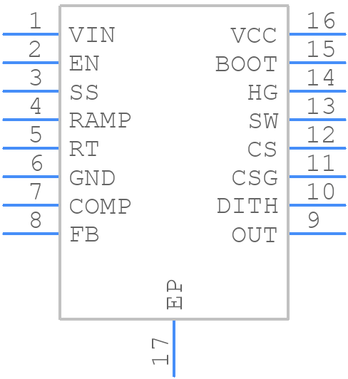 LM5088MH-1/NOPB - Texas Instruments - PCB symbol