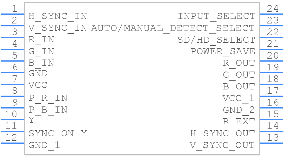 LMH1251MT - Texas Instruments - PCB symbol