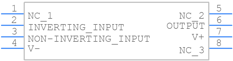 LME49710HA/NOPB - Texas Instruments - PCB symbol