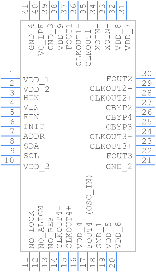 LMH1983SQE/NOPB - Texas Instruments - PCB symbol