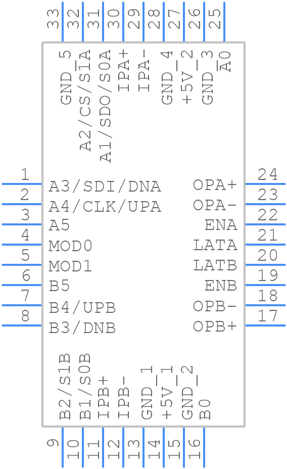 LMH6517SQE/NOPB - Texas Instruments - PCB symbol