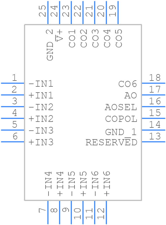 LMV7231SQE/NOPB - Texas Instruments - PCB symbol