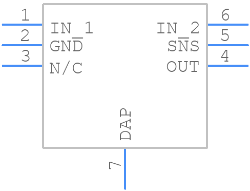 LP38690SD-2.5/NOPB - Texas Instruments - PCB symbol