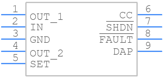 LP3982ILD-ADJ/NOPB - Texas Instruments - PCB symbol