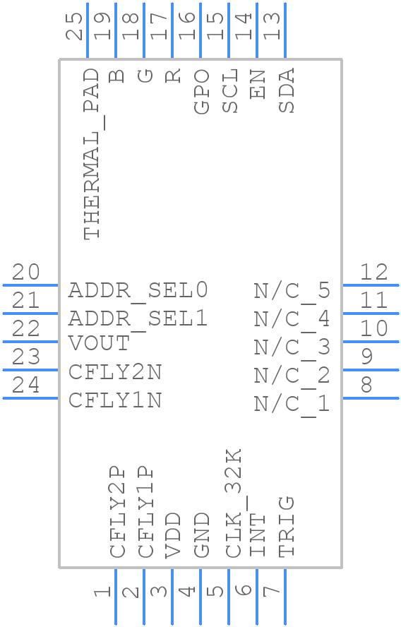 LP5521YQ/NOPB - Texas Instruments - PCB symbol