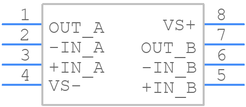 OPA2694ID - Texas Instruments - PCB symbol