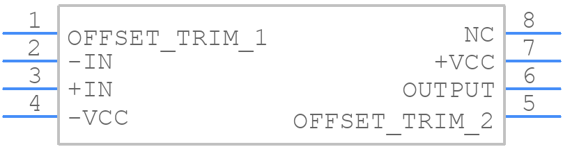OPA606KP - Texas Instruments - PCB symbol
