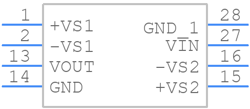 ISO122UE4 - Texas Instruments - PCB symbol