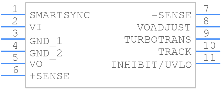 PTH04T240WAD - Texas Instruments - PCB symbol