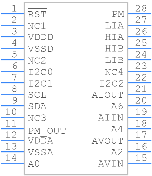 SM72442MTE/NOPB - Texas Instruments - PCB symbol