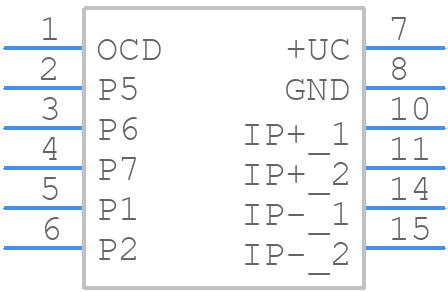 HO 250-PW-0000 - LEM - PCB symbol