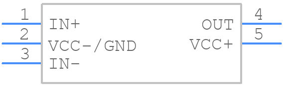 TL343IDBVT - Texas Instruments - PCB symbol