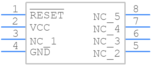 TL7757CD - Texas Instruments - PCB symbol