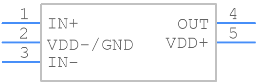TLV2231CDBVT - Texas Instruments - PCB symbol