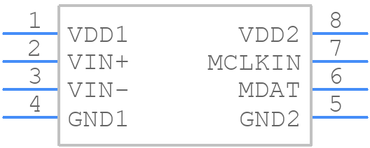 ADUM7703-8BRIZ-RL - Analog Devices - PCB symbol