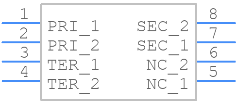 U6939-C - COILCRAFT - PCB symbol