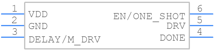 TPL5110DDCT - Texas Instruments - PCB symbol