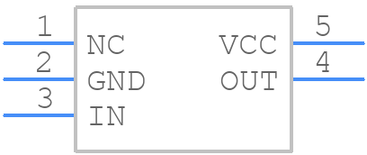 TPS2828DBVR - Texas Instruments - PCB symbol