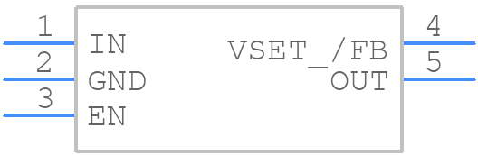 TPS78101DDCT - Texas Instruments - PCB symbol