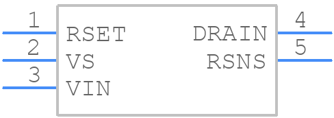 TPS92411DBVT - Texas Instruments - PCB symbol