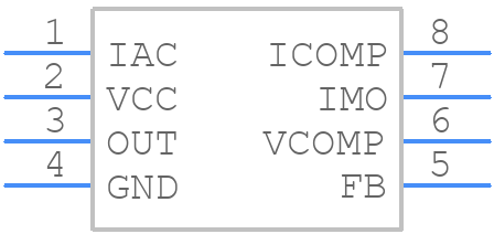 UC2853D - Texas Instruments - PCB symbol
