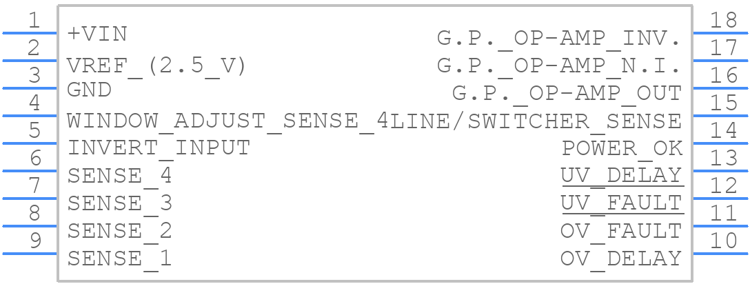 UC3903DW - Texas Instruments - PCB symbol