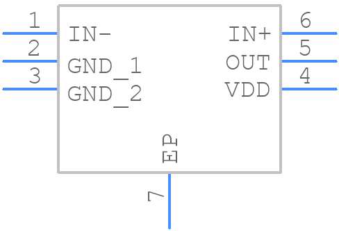 UCC27516DRST - Texas Instruments - PCB symbol