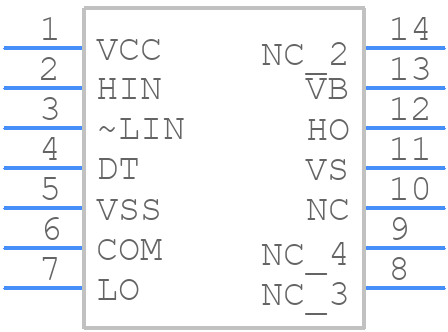 IR21084SPBF - Infineon - PCB symbol